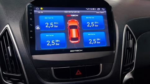 Màn hình DVD Android xe Hyundai Tucson 2009 - 2014 | Gotech GT6 New